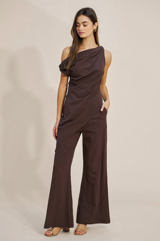 High-waisted Wide-leg Pants