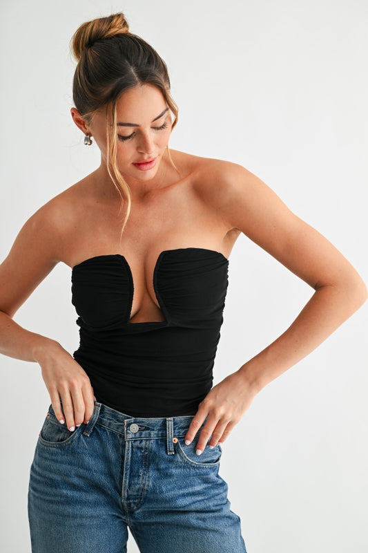 Mesh Contour Bodysuit
